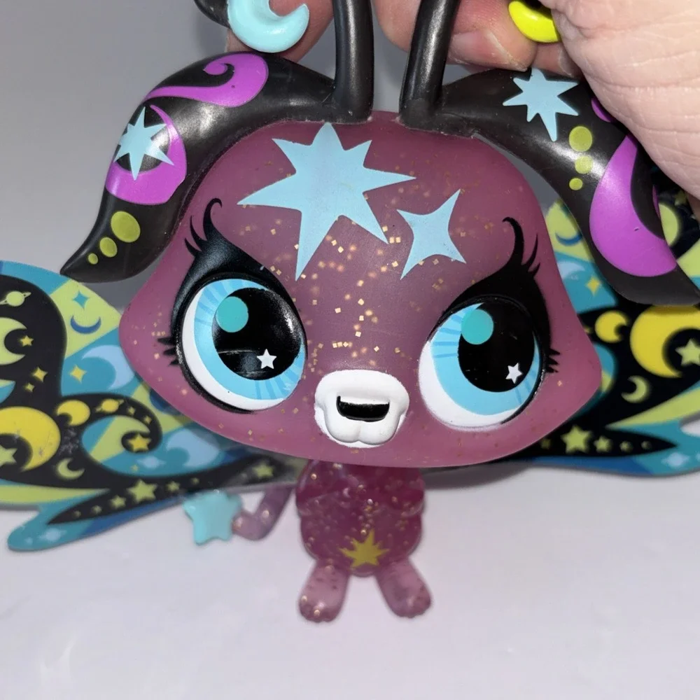 Littlest Pet Shop Moonlite Fairies LPS STAR DUSK FAIRY Damaged Wings